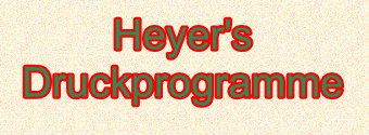 Heyer's Druckprogramme Übergroßer Texthintergrund